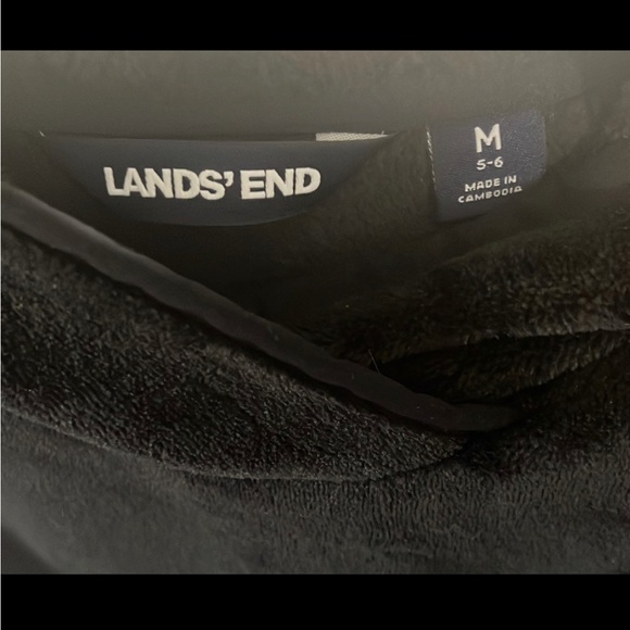 Lands End Fleece Hoodie in Small - Picture 3 of 3